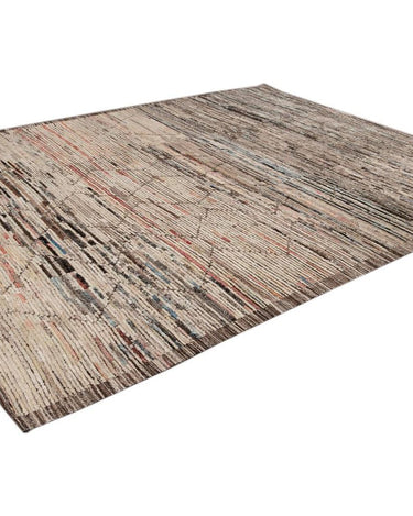 Modern Moroccan-Style Wool Rug 9 X 12