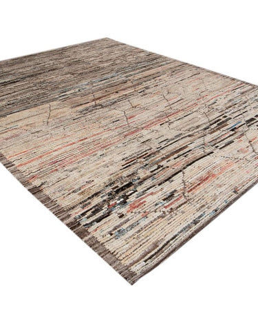 Modern Moroccan-Style Wool Rug 9 X 12