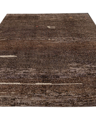Modern Moroccan-Style Wool Rug 10 X 13