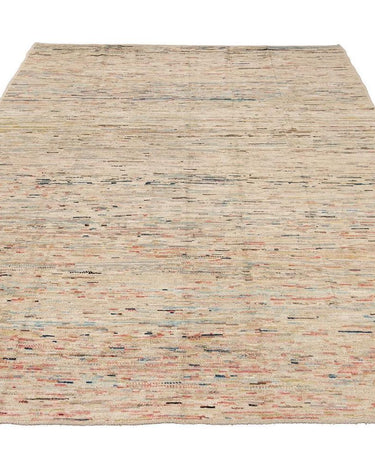 Modern Moroccan-Style Wool Rug 8 X 11