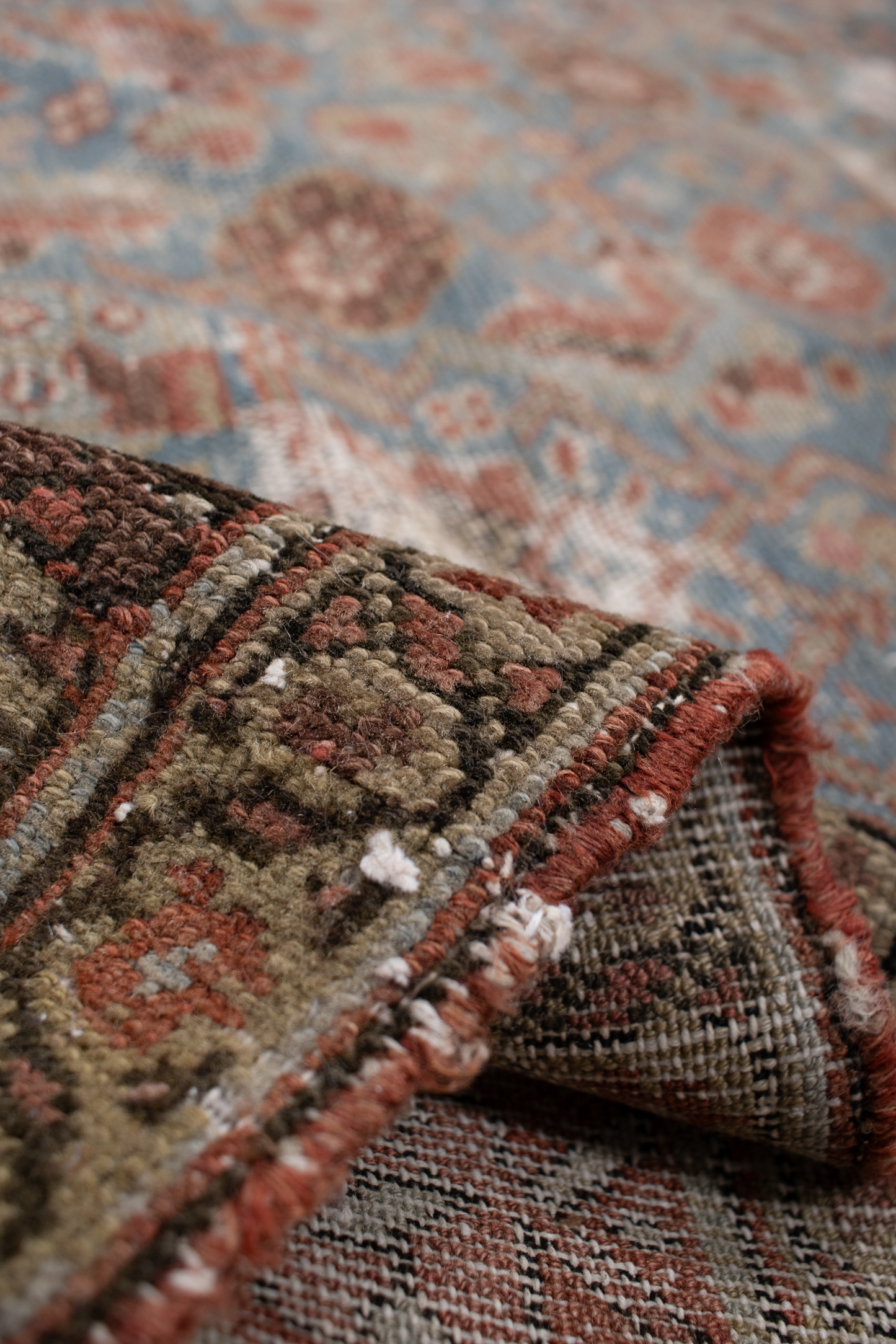 Vintage Persian Malayer Rug