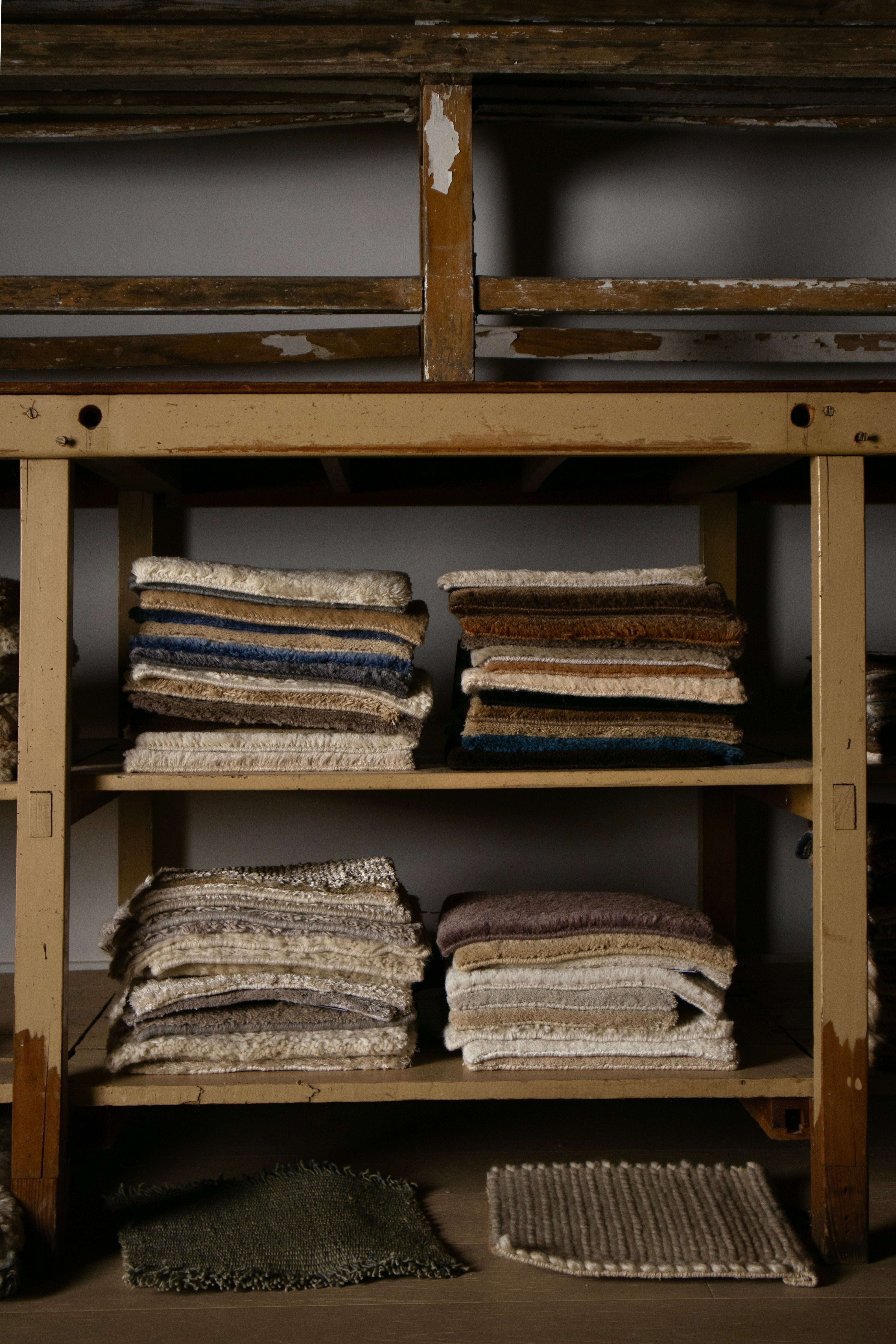 Heir Studio rug samples