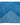 Modern Gabbeh Style Hand-Loom Wool Rug With Azure Blue Solid Color