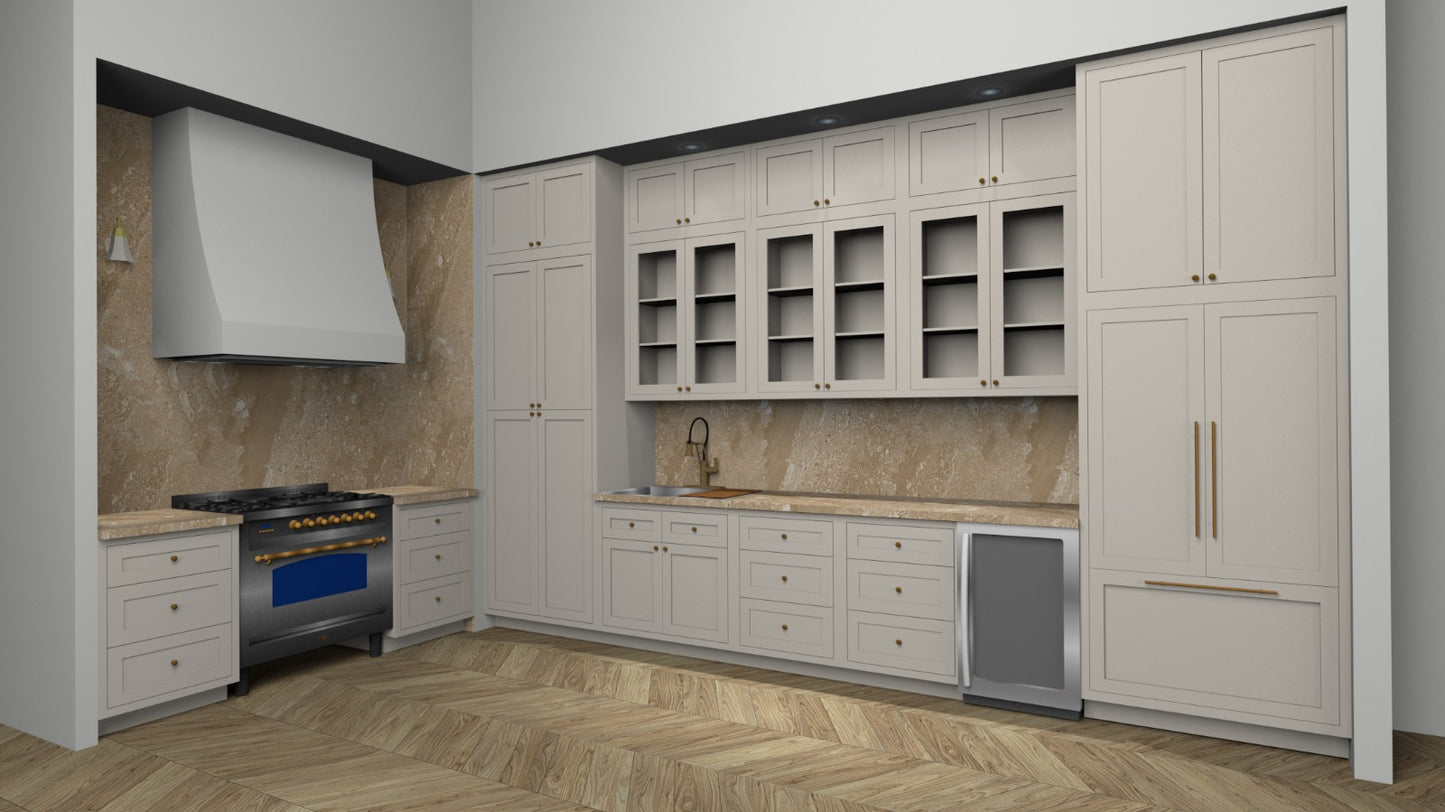 Custom Kitchen Cabinets - Prudot Residence