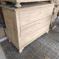 Chest of drawers antique oak ogee/straight feet