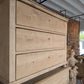 Chest of drawers, , bun feet oak