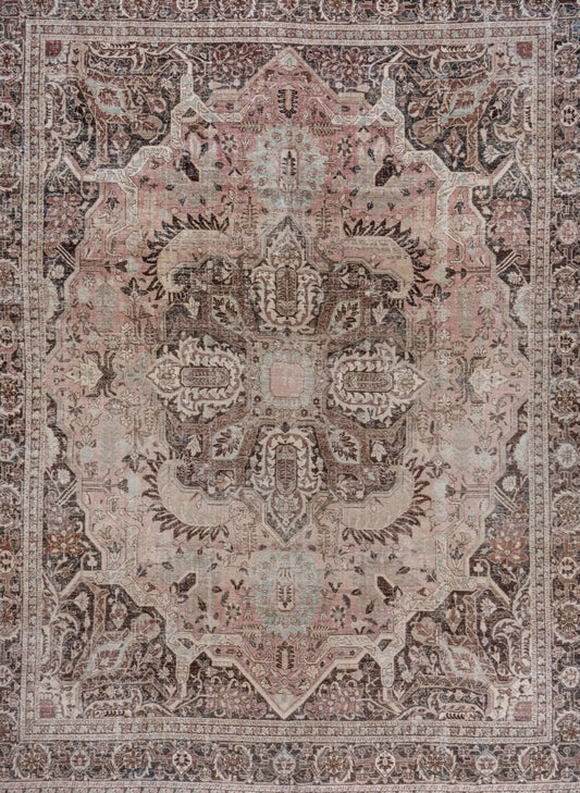 (Reserved- please inquire) Vintage Persian Tabriz Rug