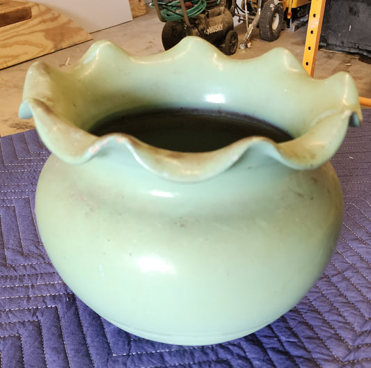 19th Century Sage Ceramic Pot A022