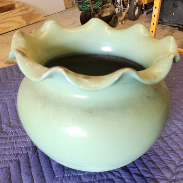 19th Century Sage Ceramic Pot A022