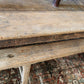 farm Table, diamond patterned turned legs F170