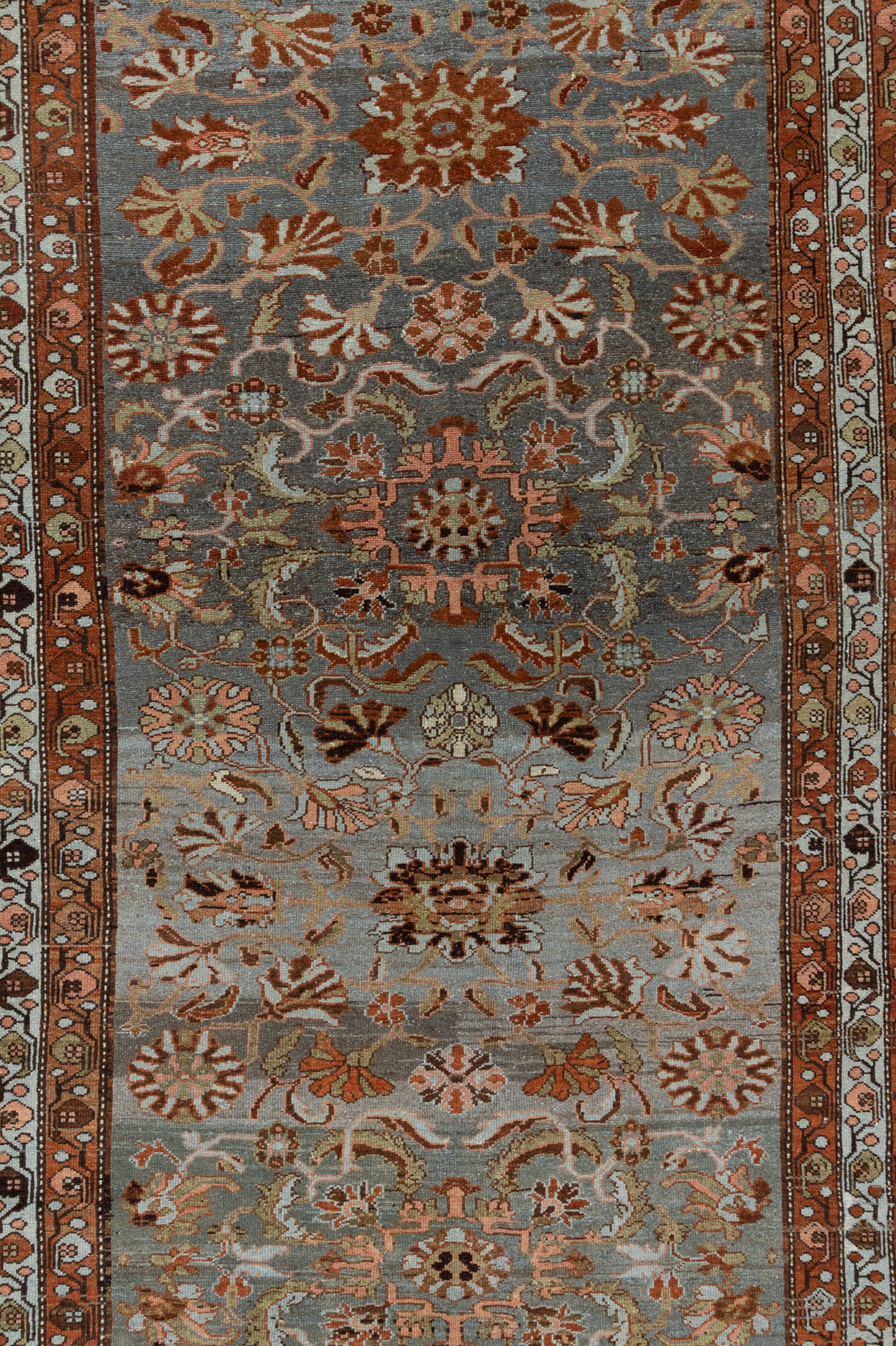 Vintage Persian Malayer Gallery Rug