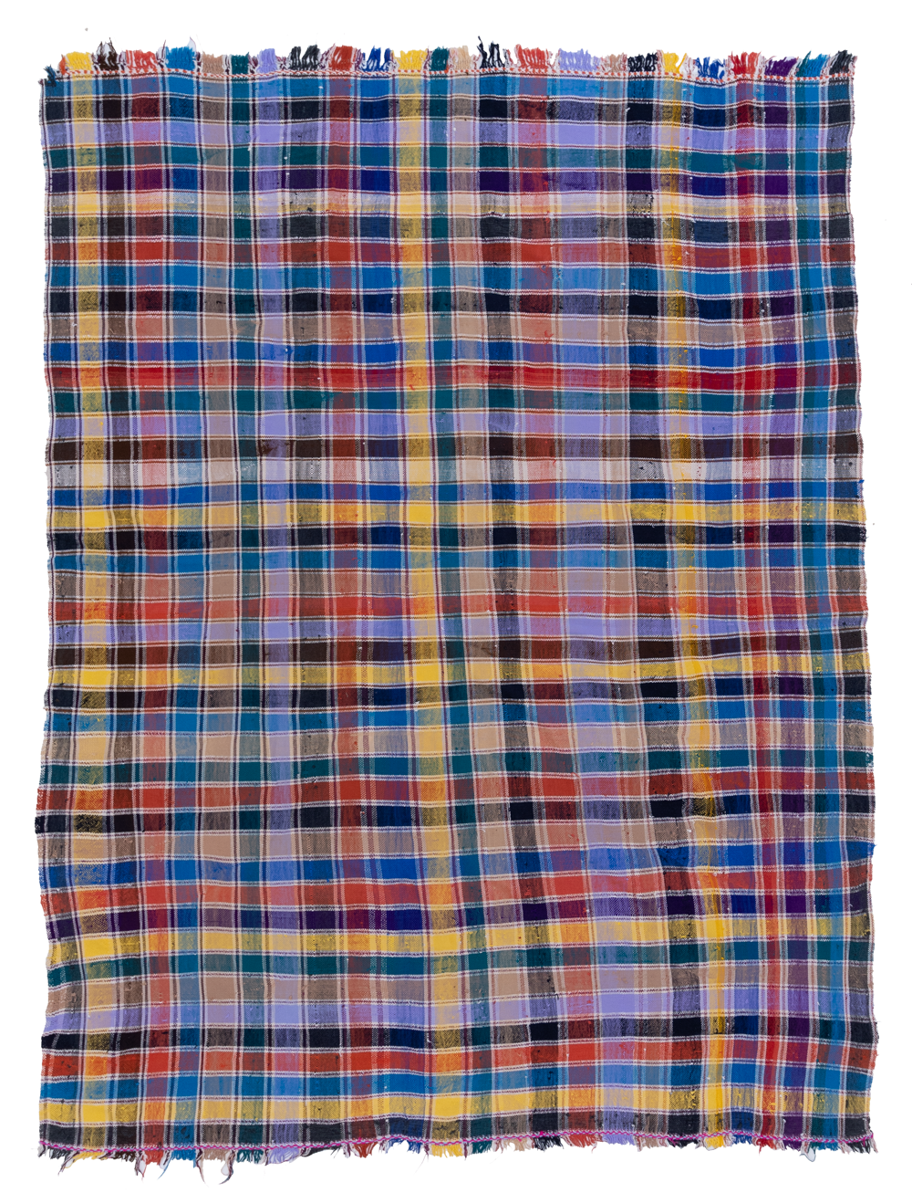 6 x 8 Vintage Moroccan Blanket