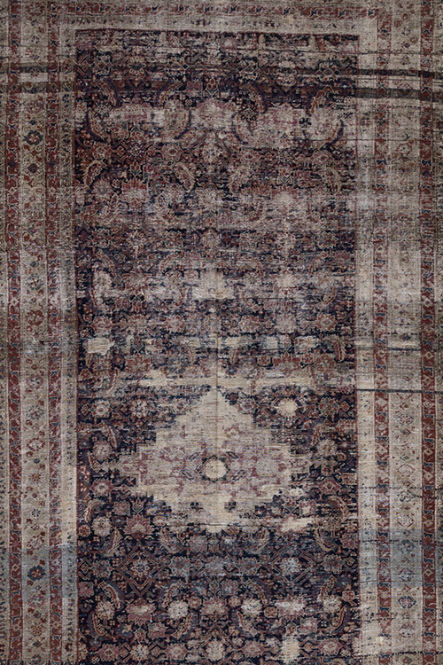 Antique Persian Malayer Gallery Runner Rug G1661