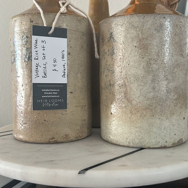 Rice Wine Bottles A068