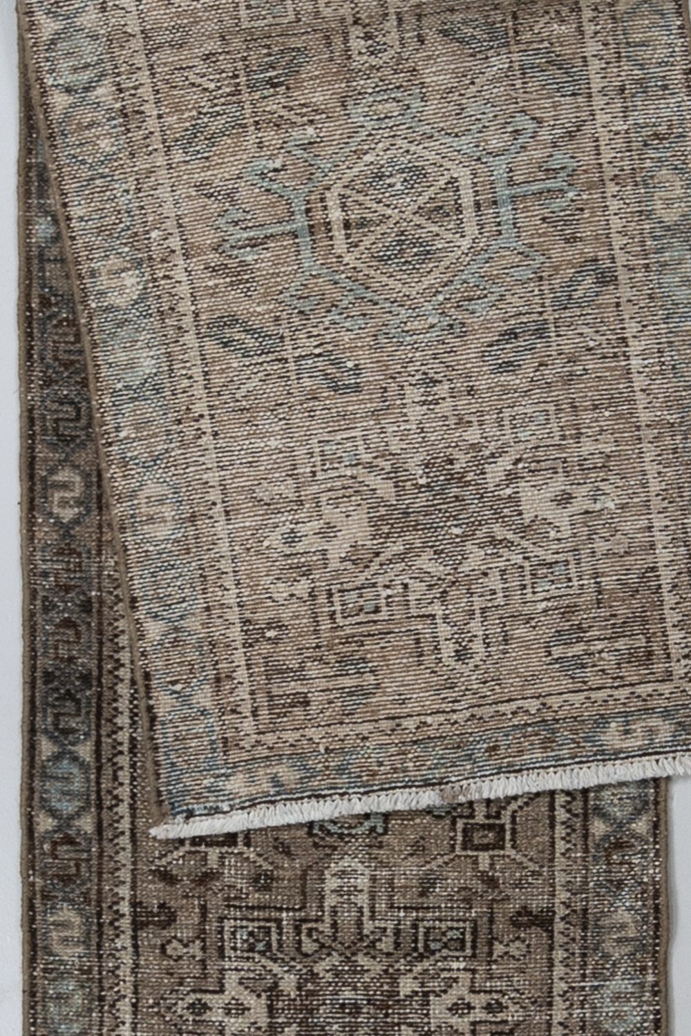 Vintage Persian Karaja Runner Rug