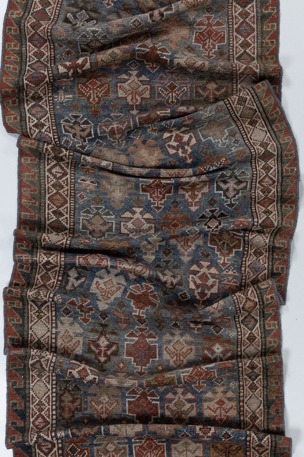 Antique Persian Bidjar Runner Rug