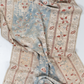 Antique Blue and Red Persian Gallery Runner Rug