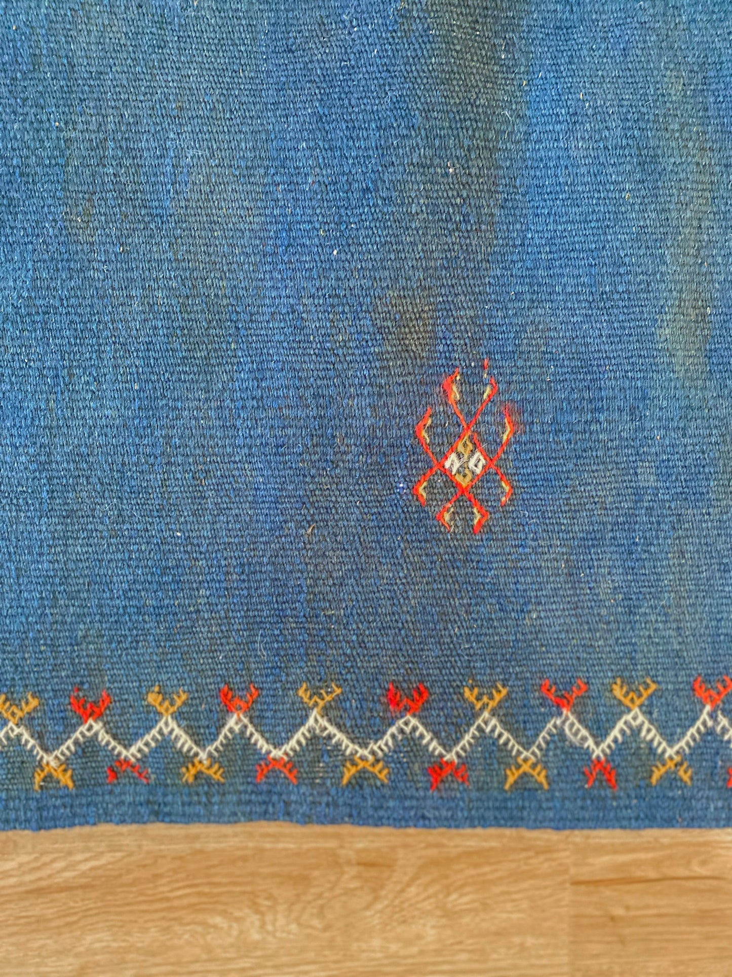 Contemporary Moroccan Flatweave Rug