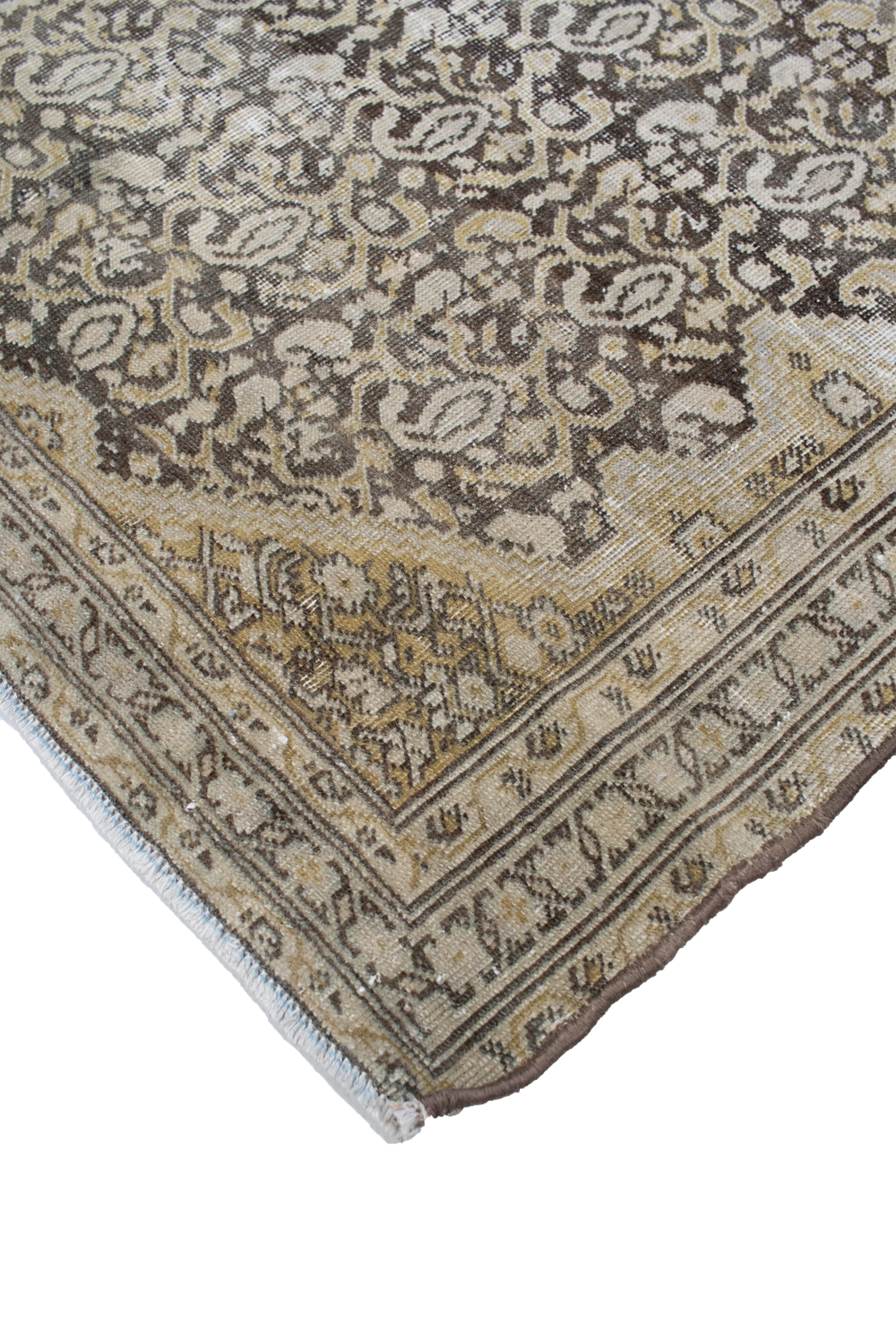 Antique Persian Malayer Yastik Rug
