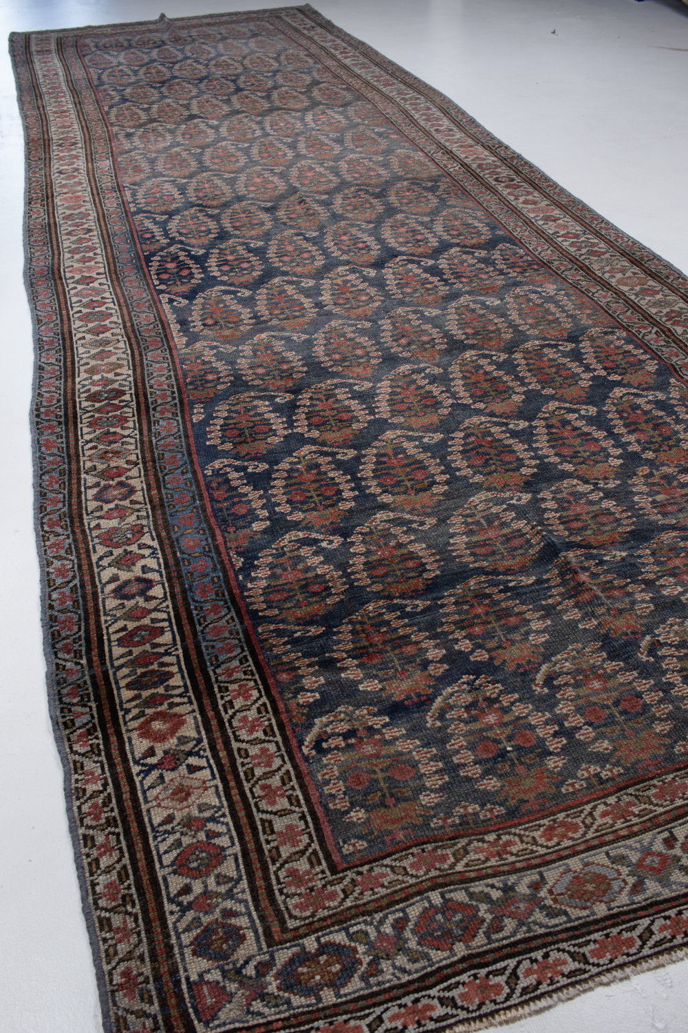 Antique Persian Malayer Gallery Runner Rug
