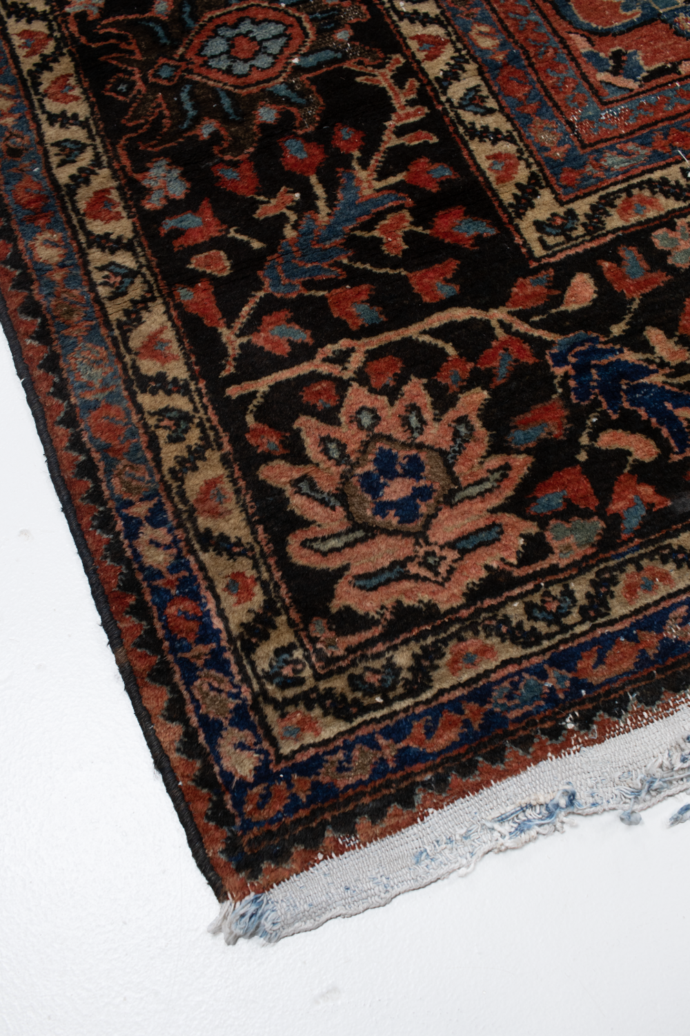 Antique Persian Lilihan Rug