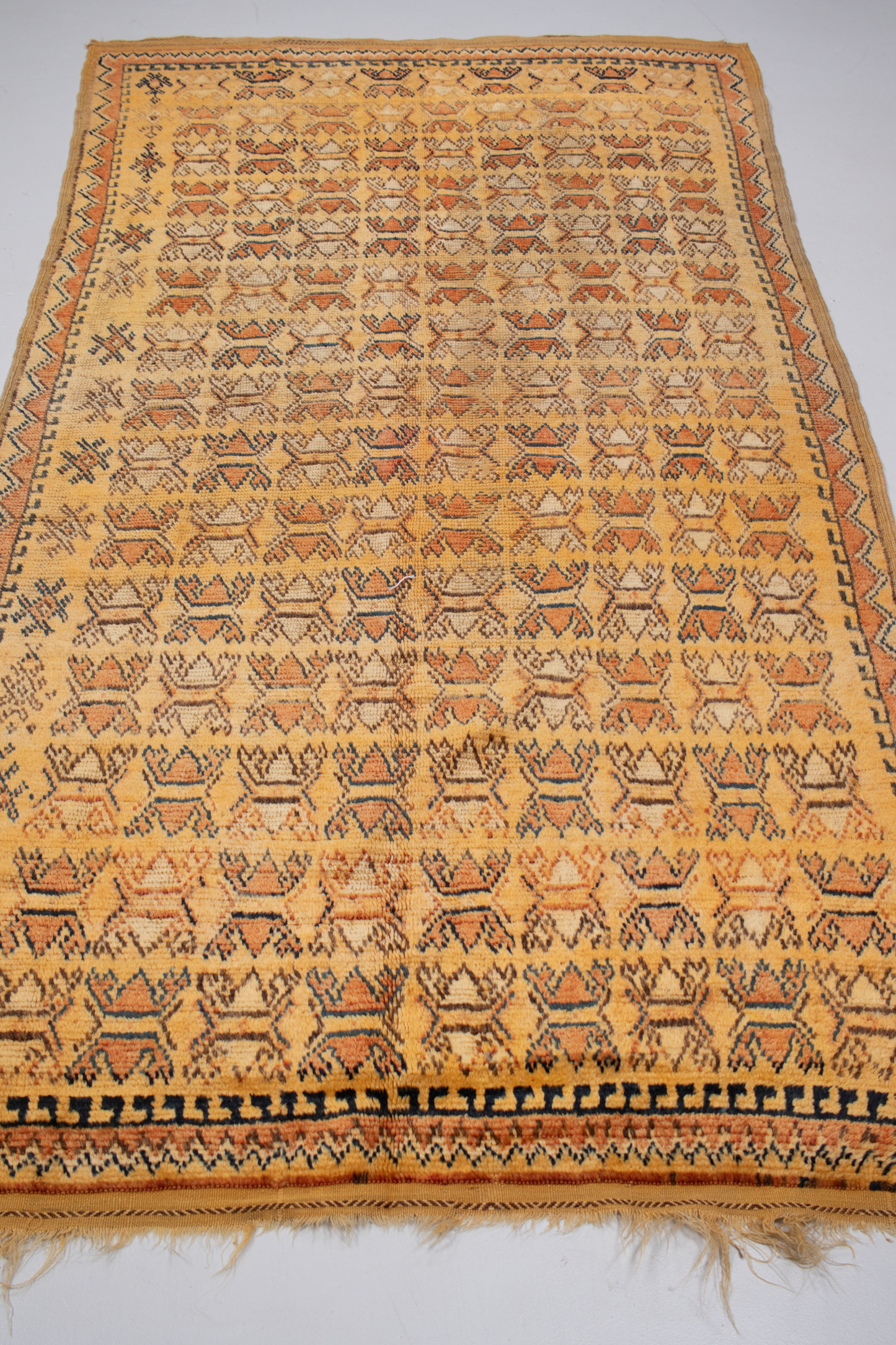 Vintage Moroccan Taznakht Rug