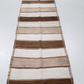 Vintage Turkish Striped Kilim Runner Rug