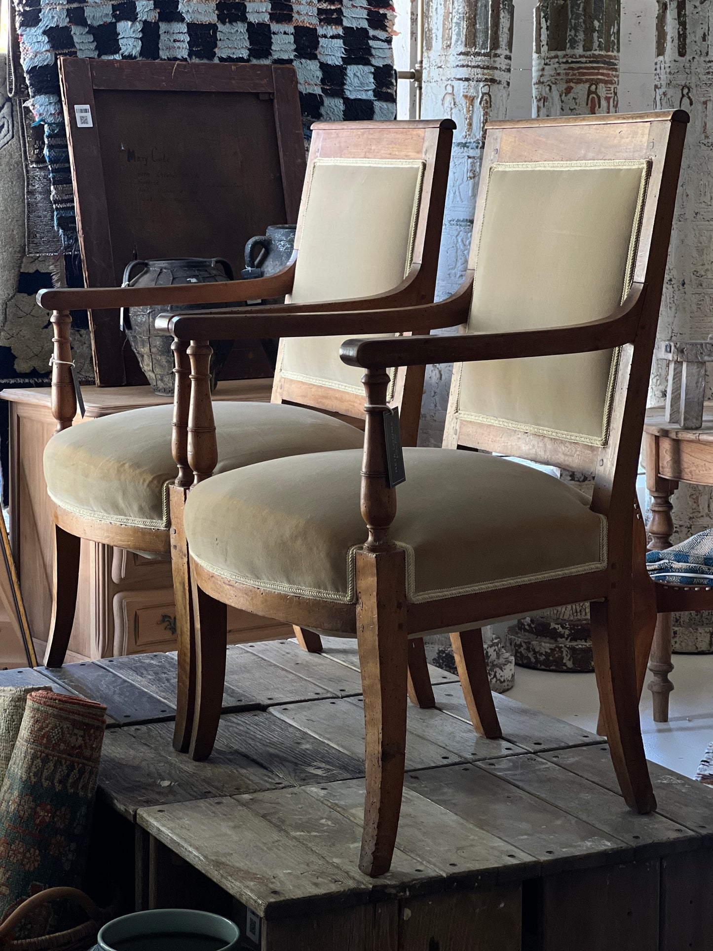 Pair of 19th Century French Side Chairs