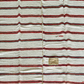 Vintage Red Striped Hemp Kilim Rug