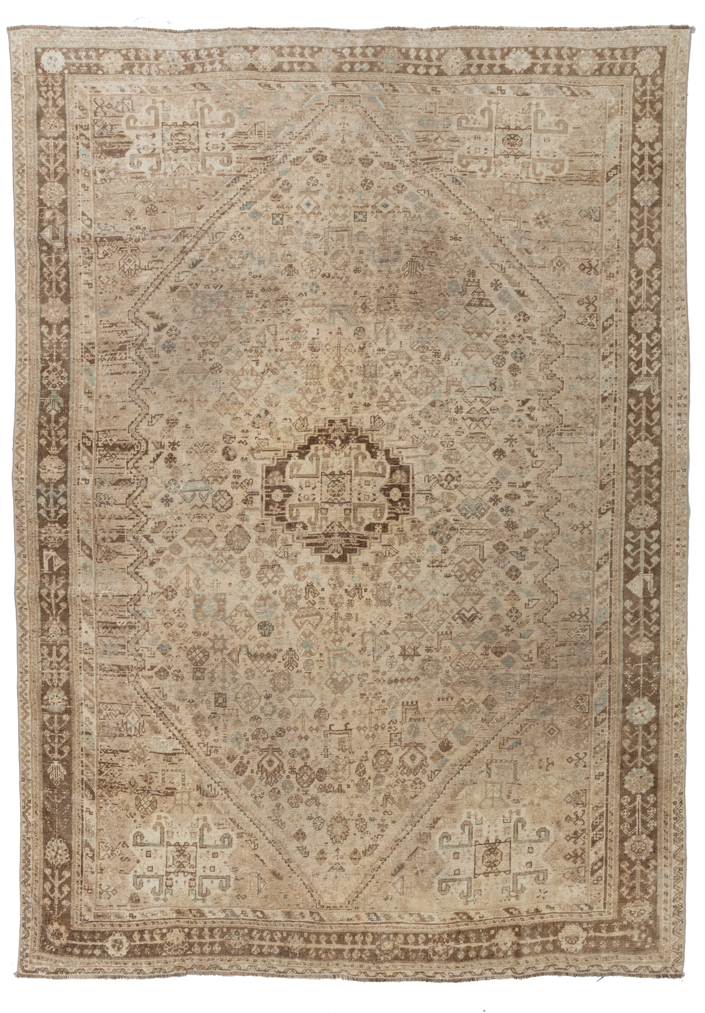 Antique Oriental Shiraz Rug