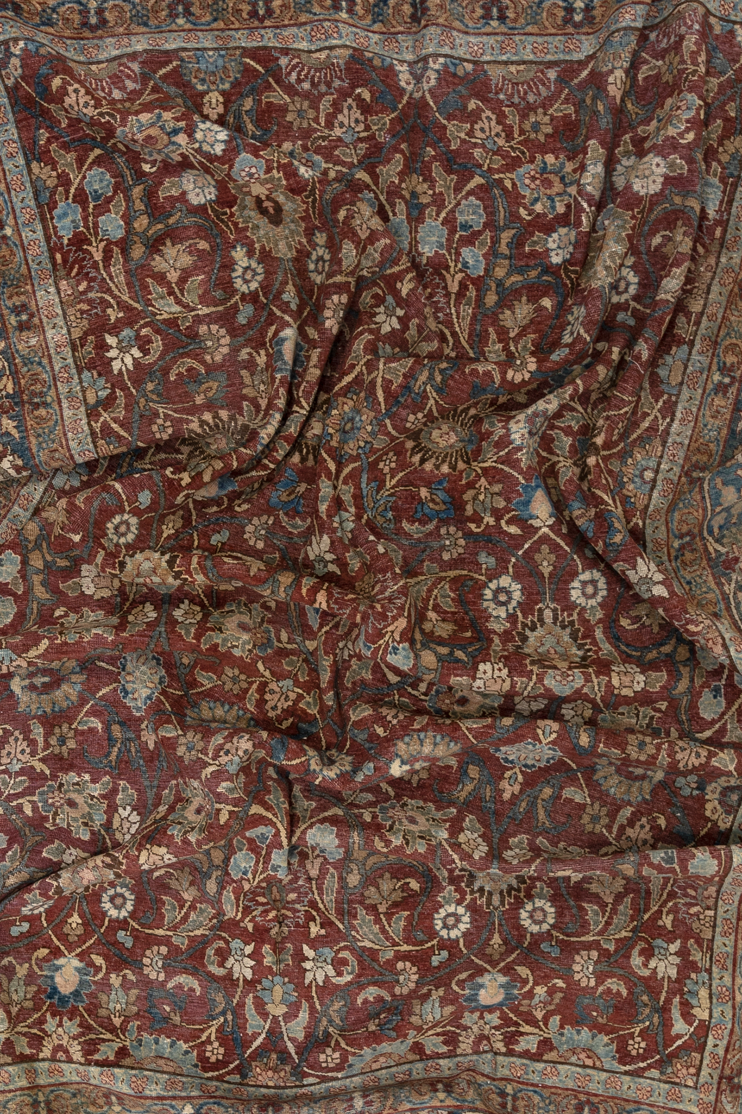 Vintage Oriental Persian Tabriz Rug
