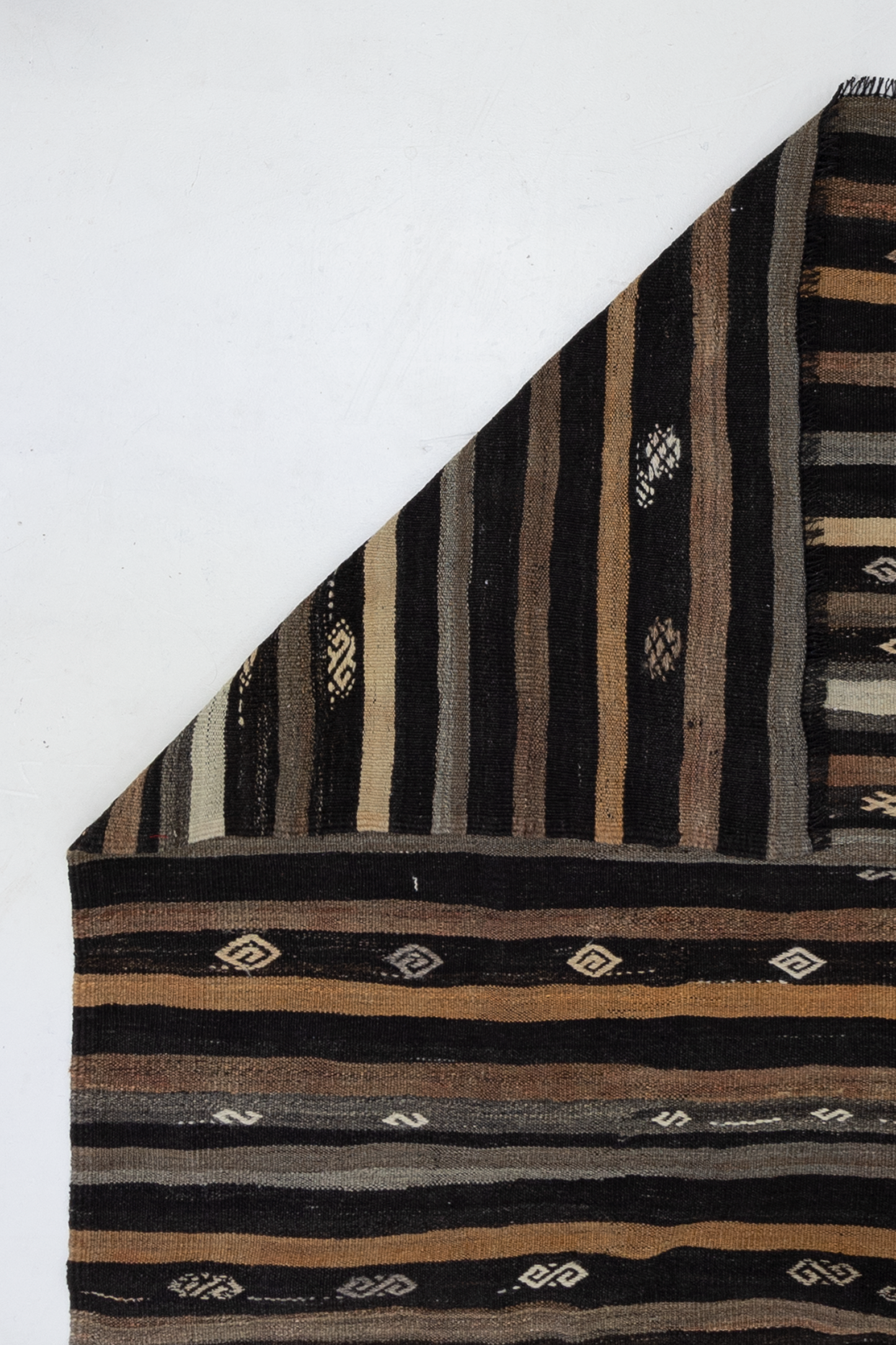 Vintage Oriental Turkish Kilim Rug
