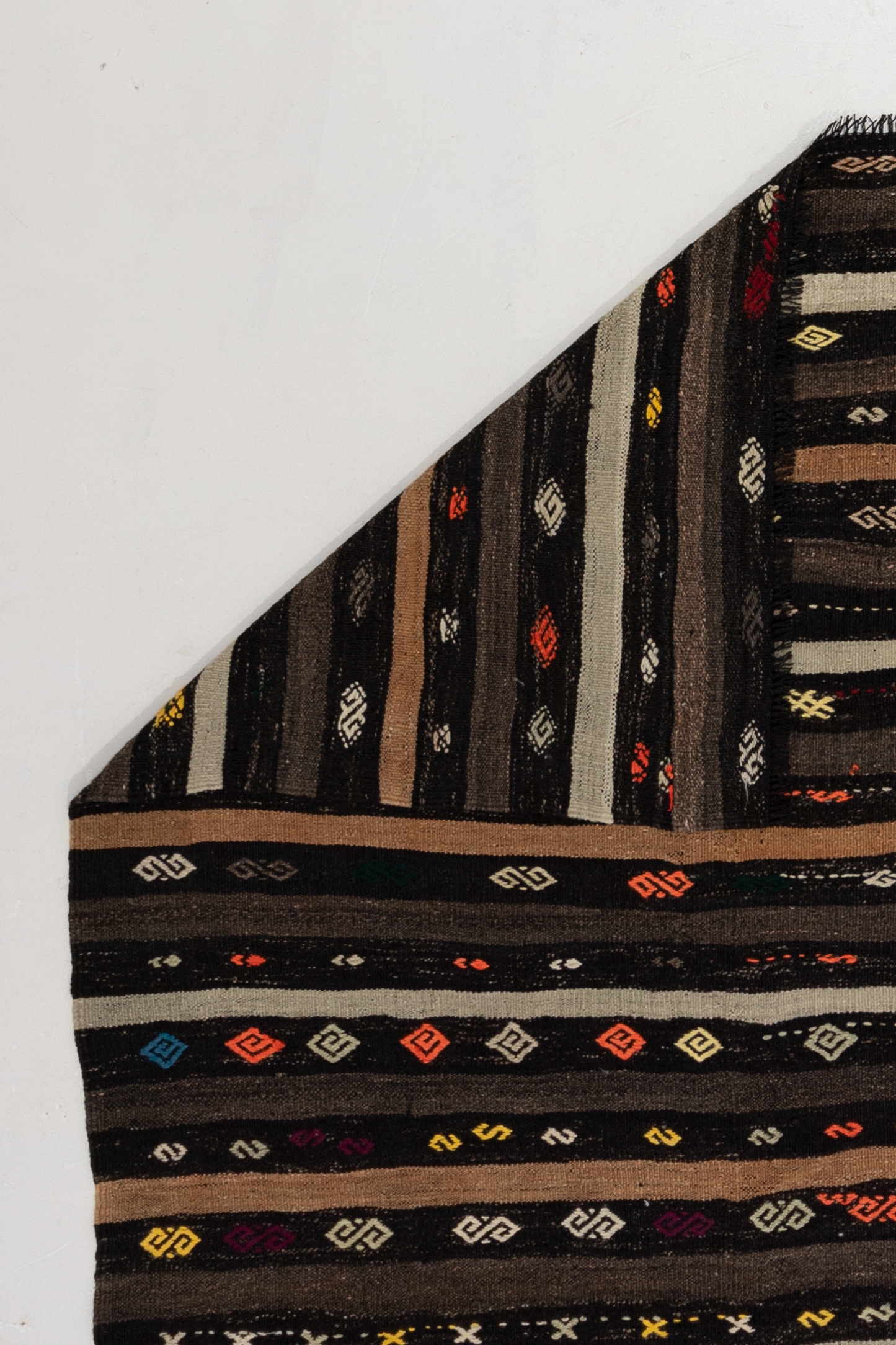 Vintage Oriental Turkish Kilim Rug
