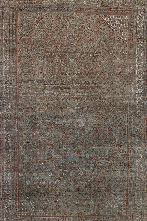 Antique Persian Malayer Rug L1664