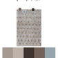 (Reserved) Room Size Neutral Vintage Persian Boteh Rug
