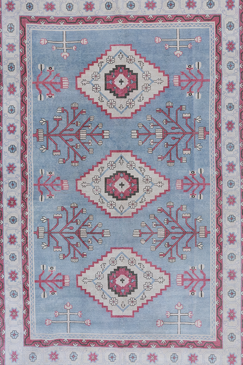 Vintage Oriental Khotan Rug