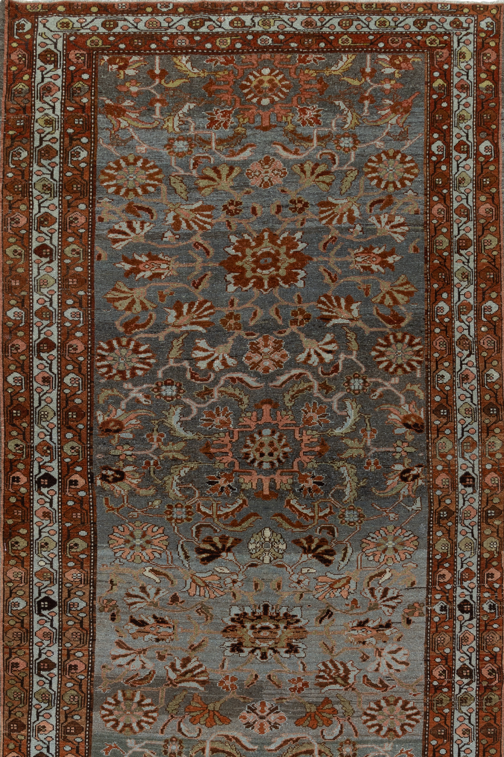 Vintage Persian Malayer Gallery Rug