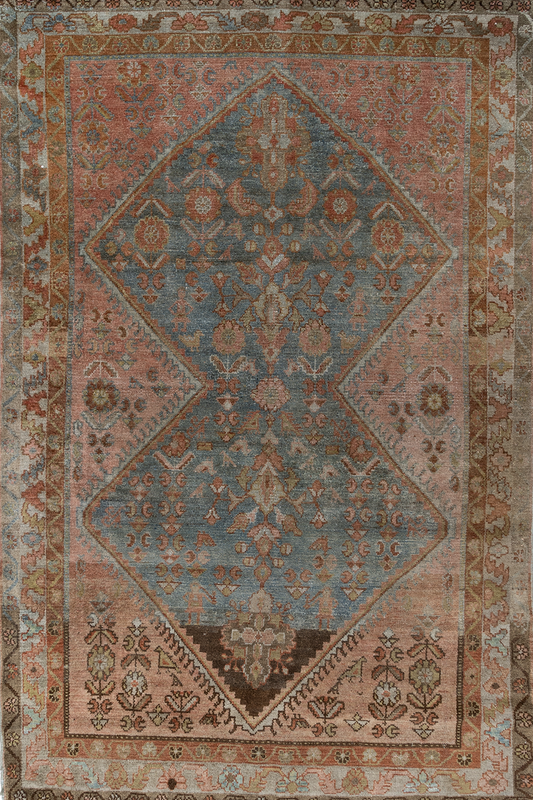 Vintage Persian Malayer Rug