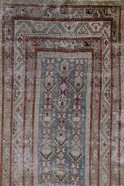 Pair of Long Antique Persian Malayer Runner Rugs