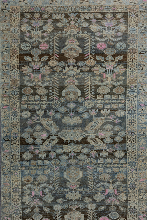 Eclectic Vintage Persian Hamadan Rug