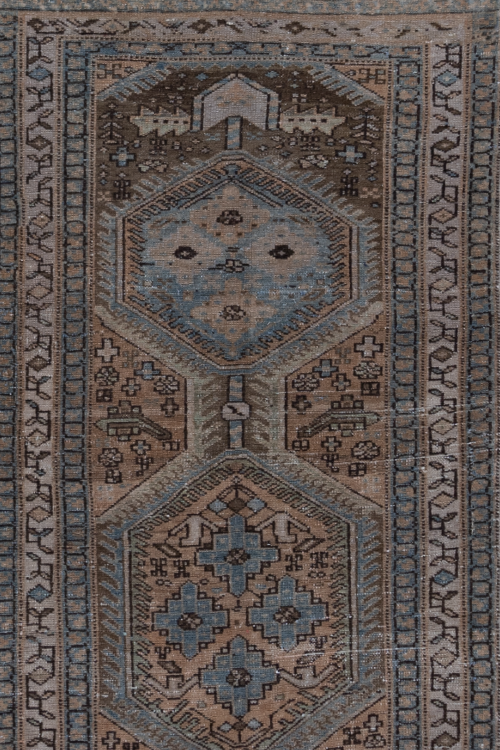Vintage Oriental Persian Sarouk Runner Rug