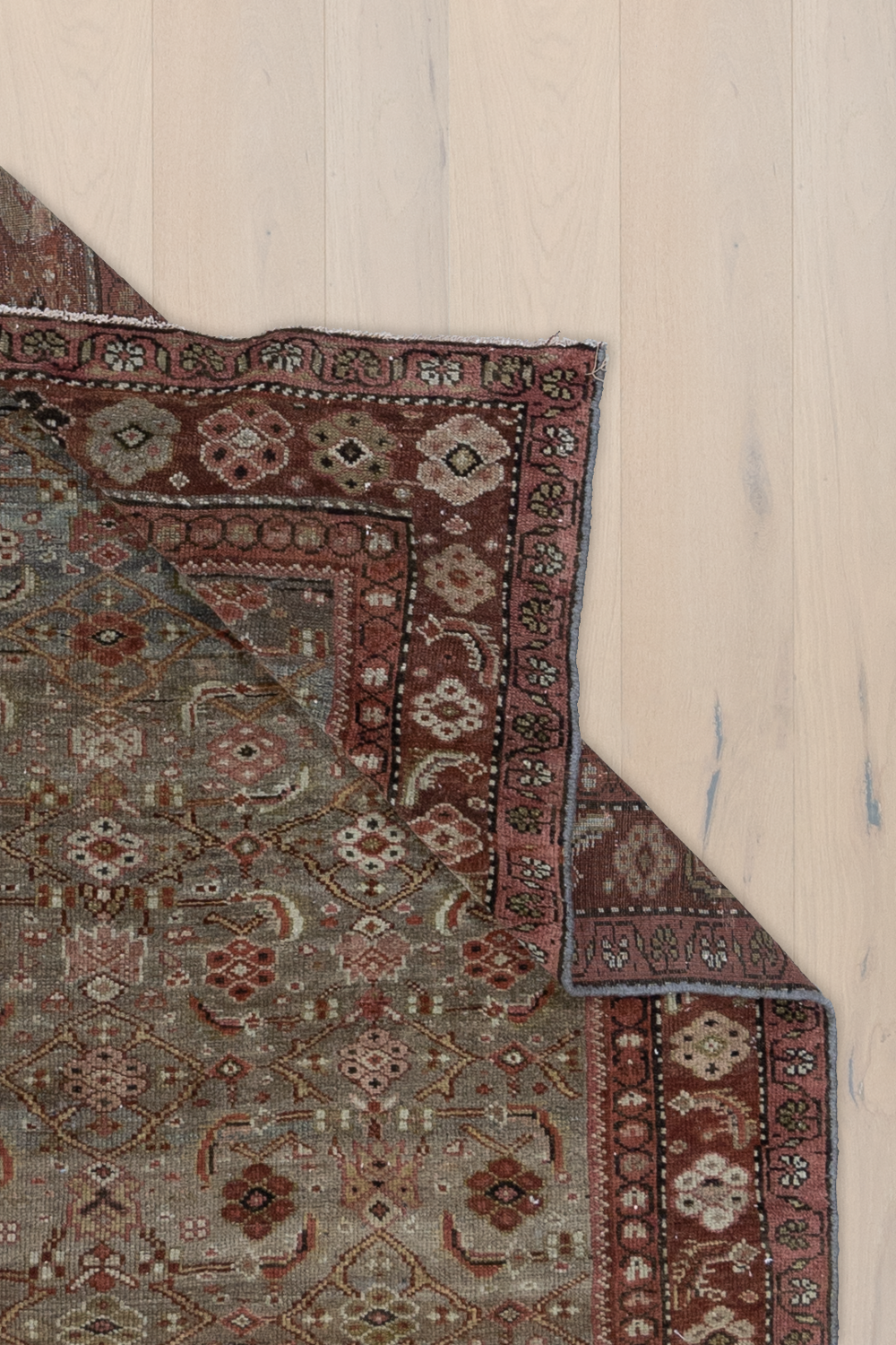 Antique Persian Malayer Gallery Rug