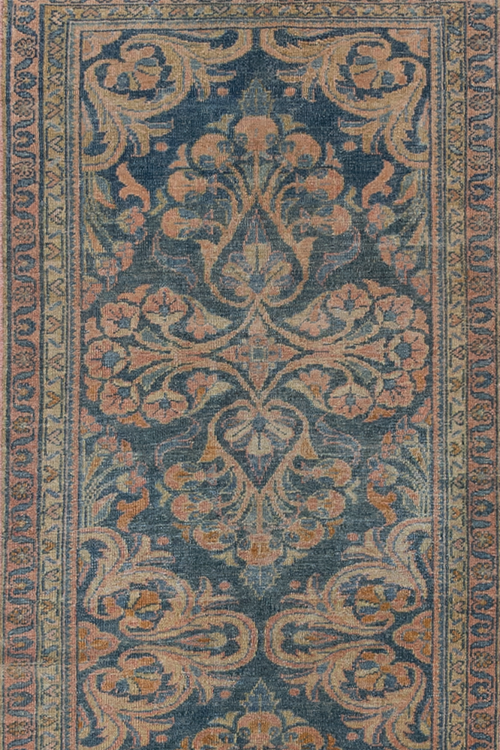 Rare Antique Persian Lilihan Rug
