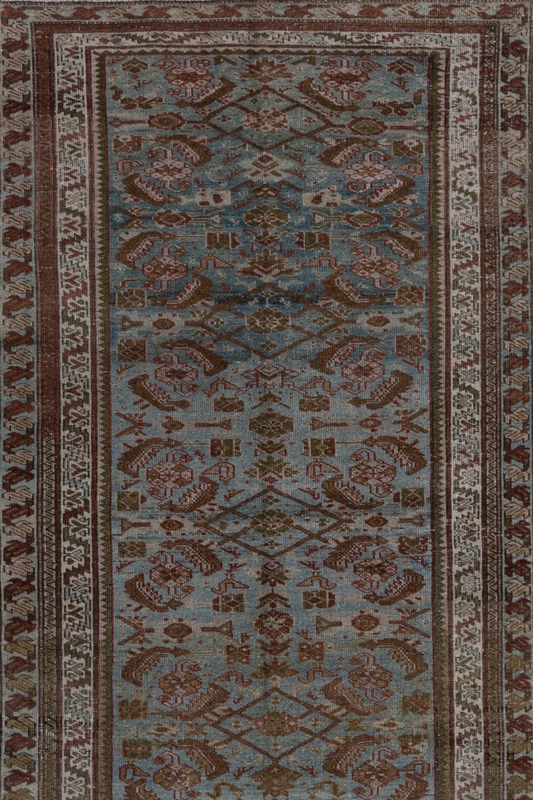 Antique Persian Malayer Runner Rug R2110