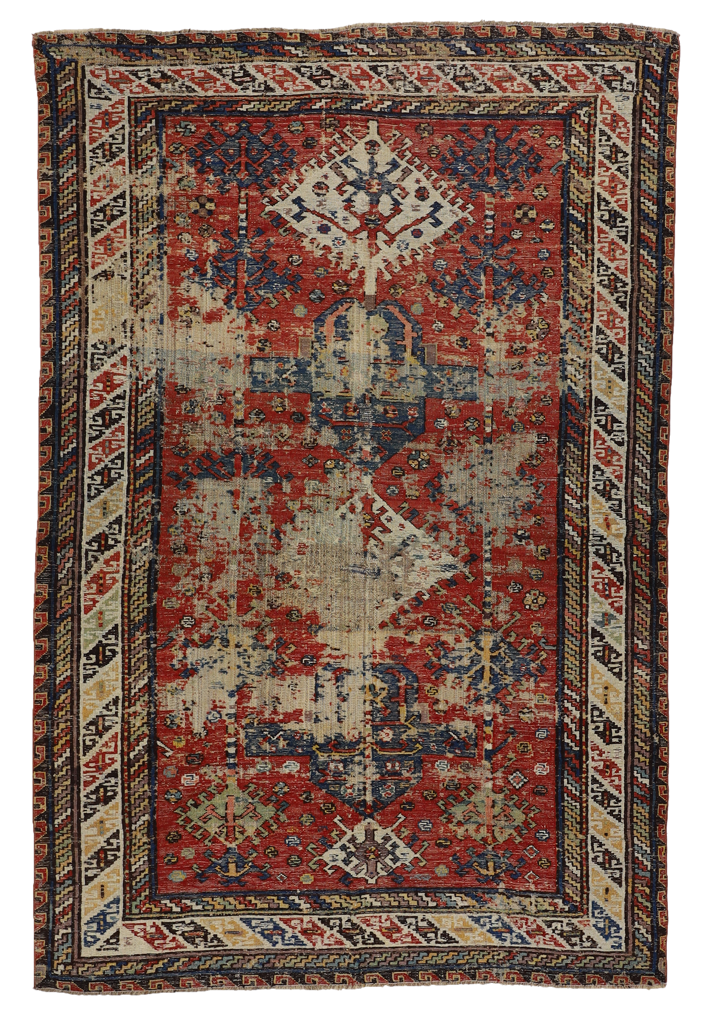 Antique Persian Soumak Rug