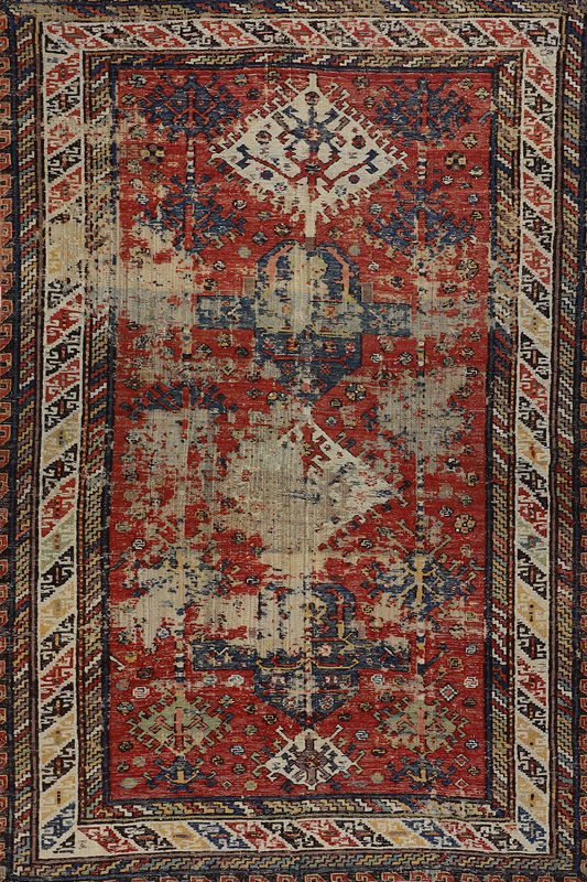 Antique Persian Soumak Rug