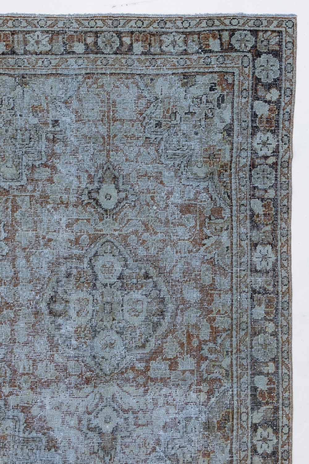 Vintage Persian Mahal Scatter Rug