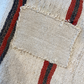 Vintage Red Striped Hemp Kilim Rug
